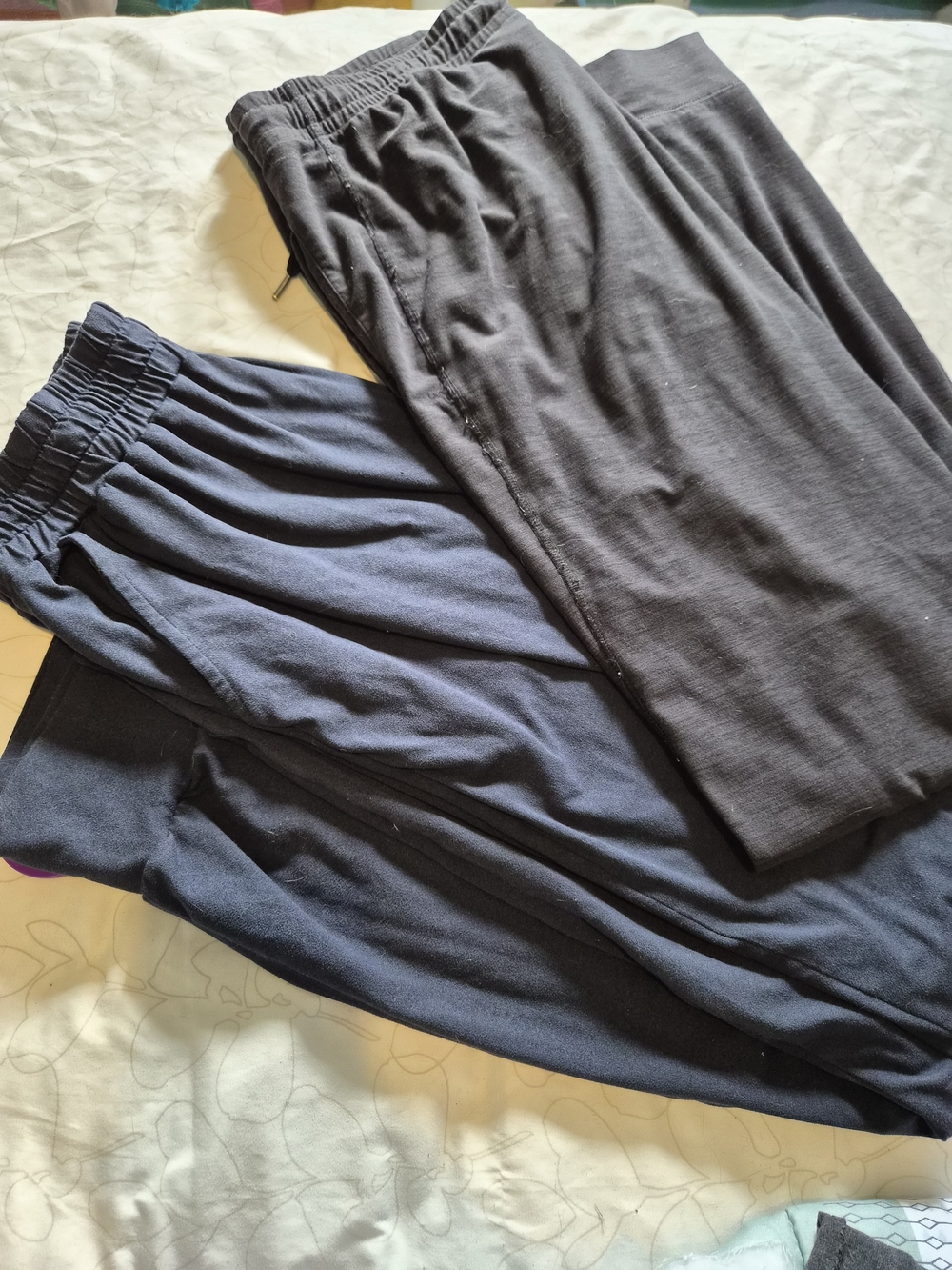 Activewear Jogger 2 Pk Lounge Pants in Black & Navy - M - See Description